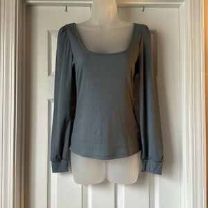 Blue long sleeve shirt